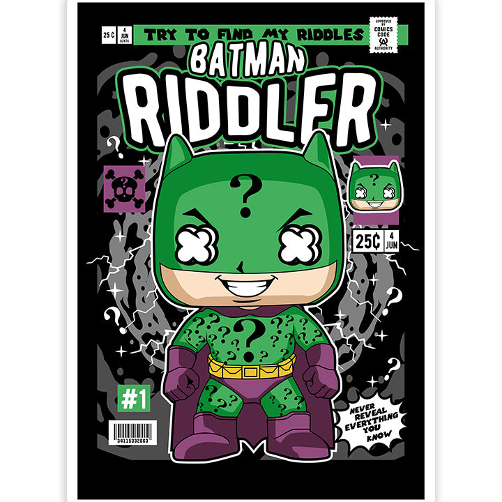 Batman Riddler Sticker – Dank N Drip