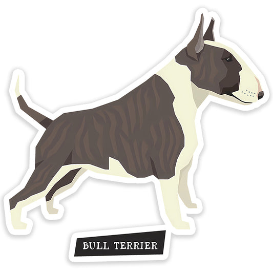 Bull Terrier dog Sticker