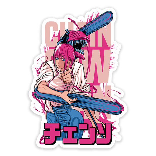Makima Chainsaw Man Sticker