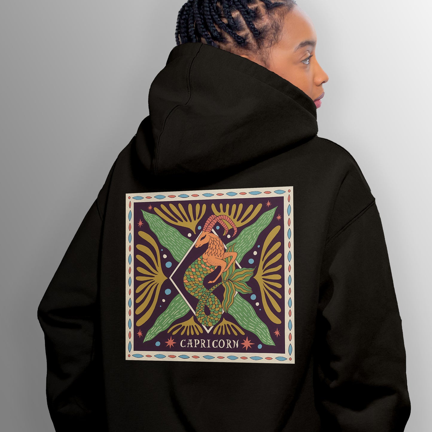 Zodiac Signs Hoodie Oversized
