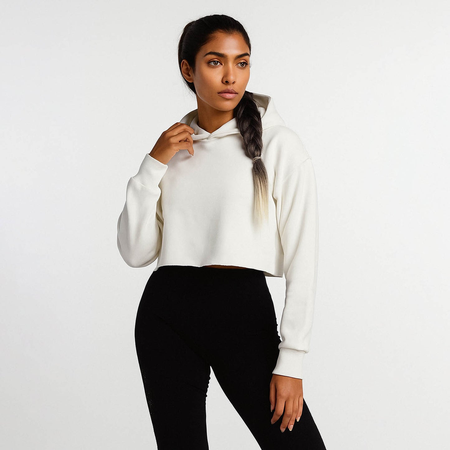 Cropped Oversize Hoodie