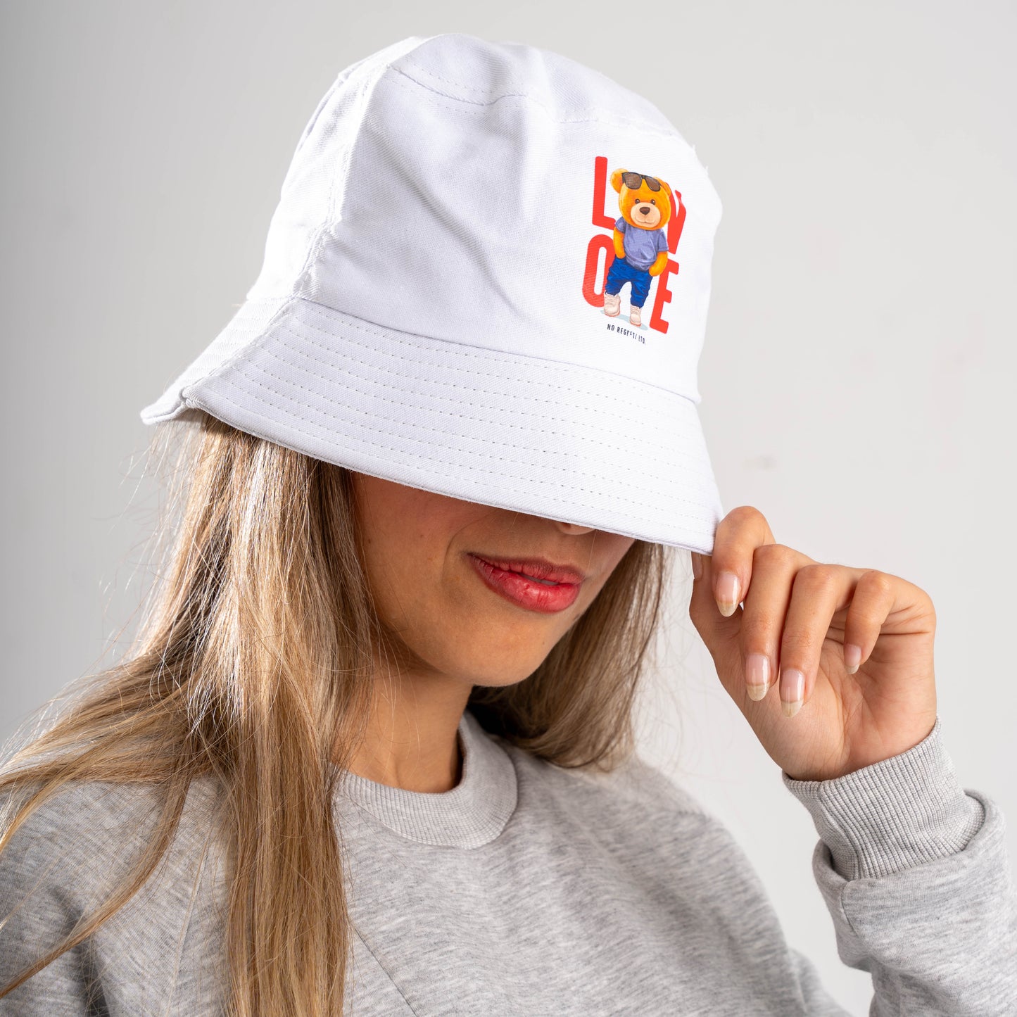 Love Bear Bucket Hat