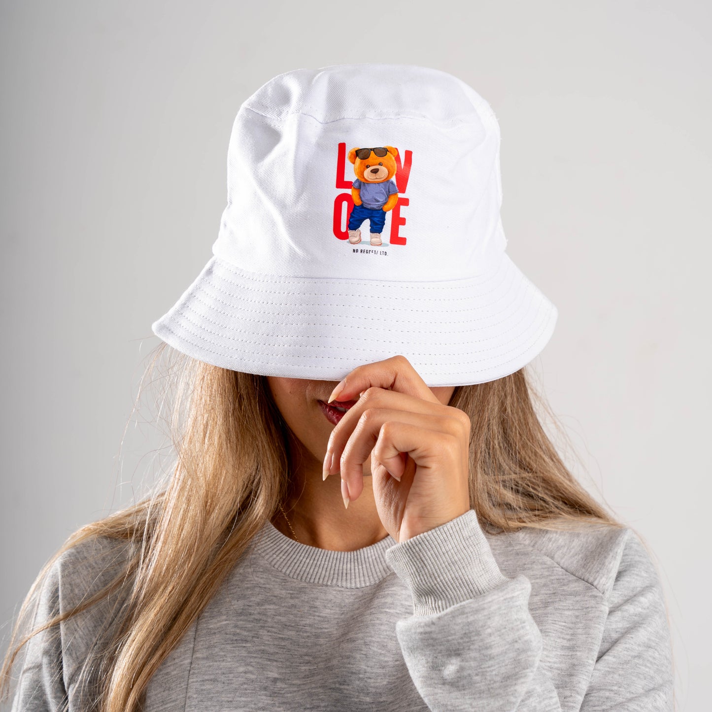 Love Bear Bucket Hat