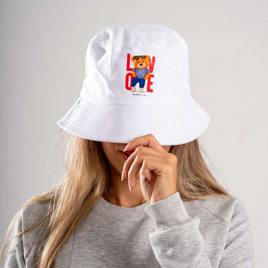 Love Bear Bucket Hat