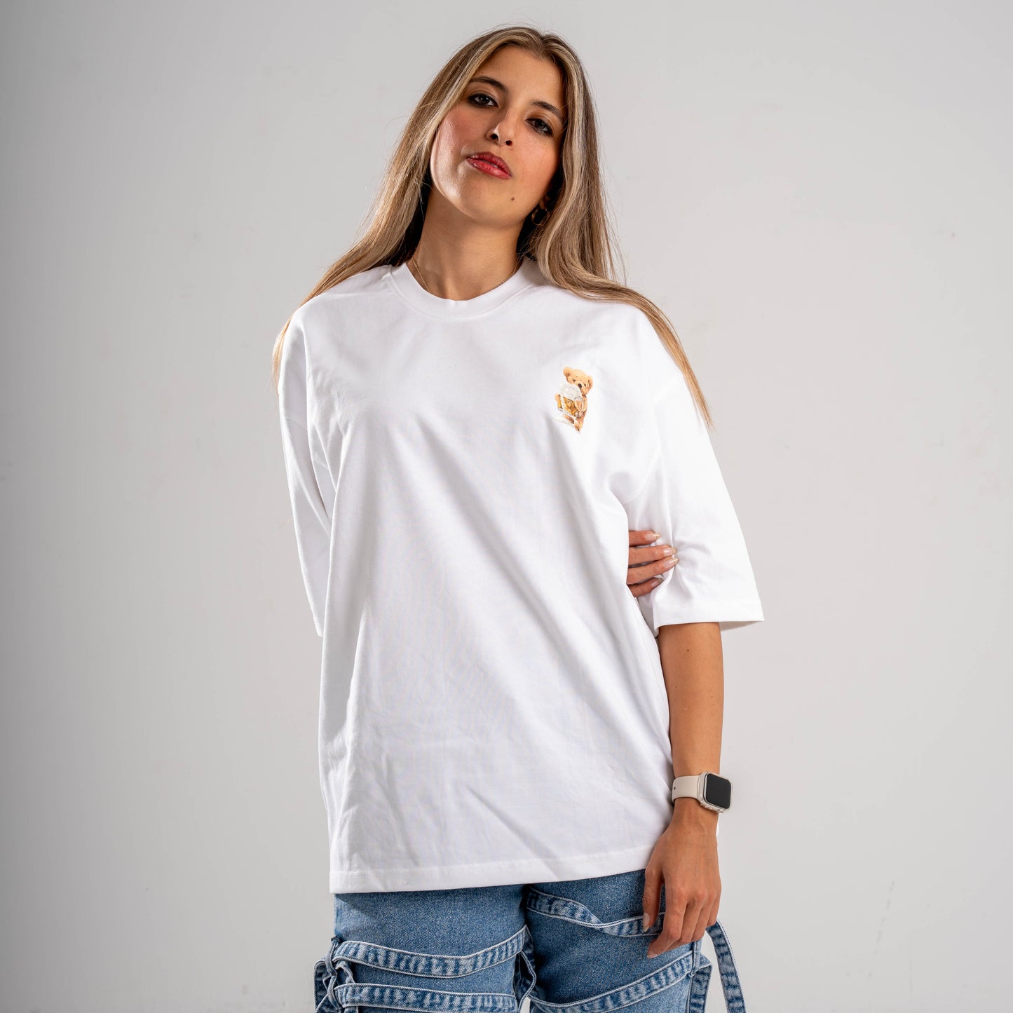 Call me Sober Bear Oversized Tee's