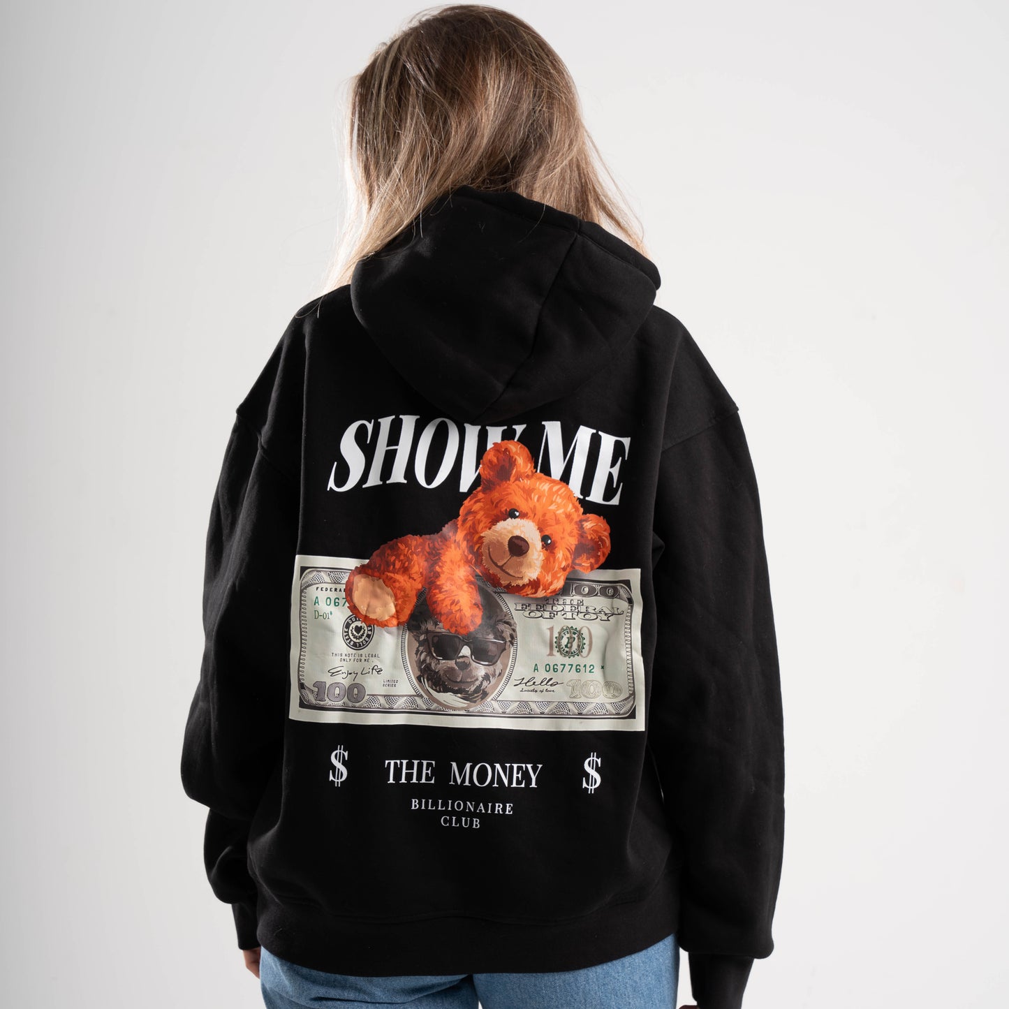 Money Bear Oversize Hoodie