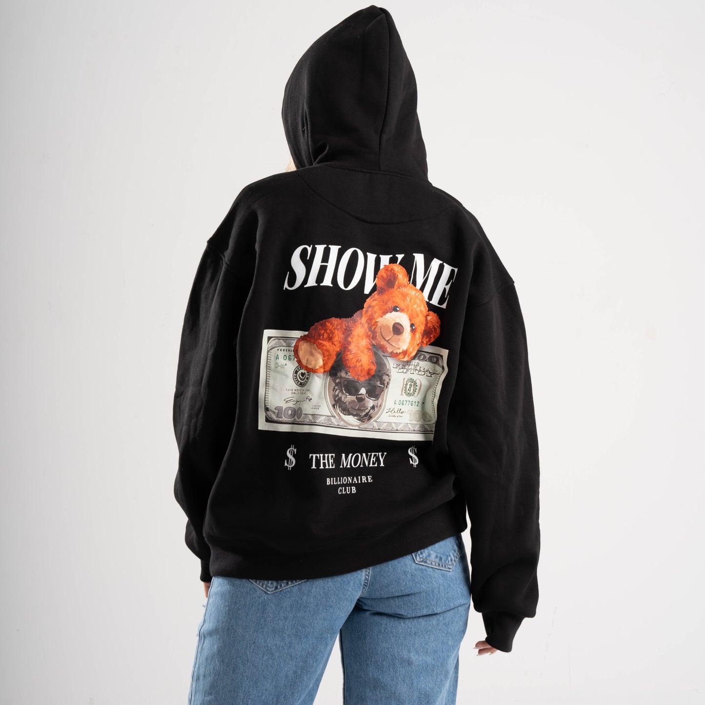Money Bear Oversize Hoodie