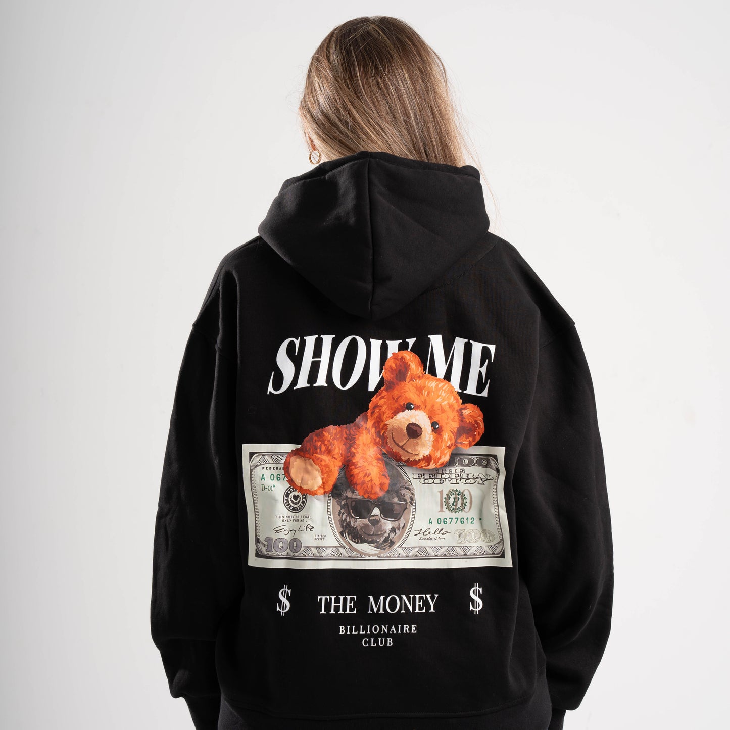 Money Bear Oversize Hoodie