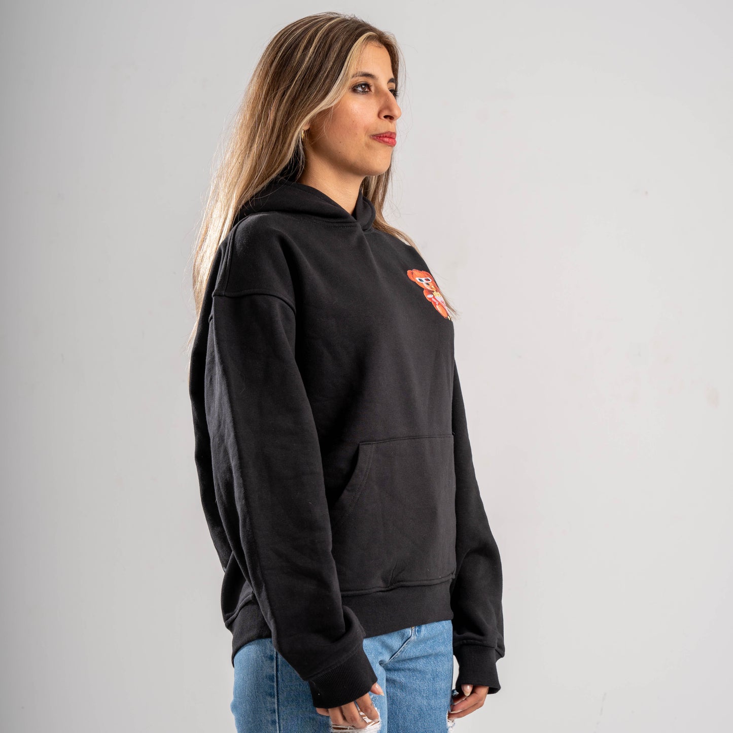 Sit Back Bear relaxed fit Hoodie