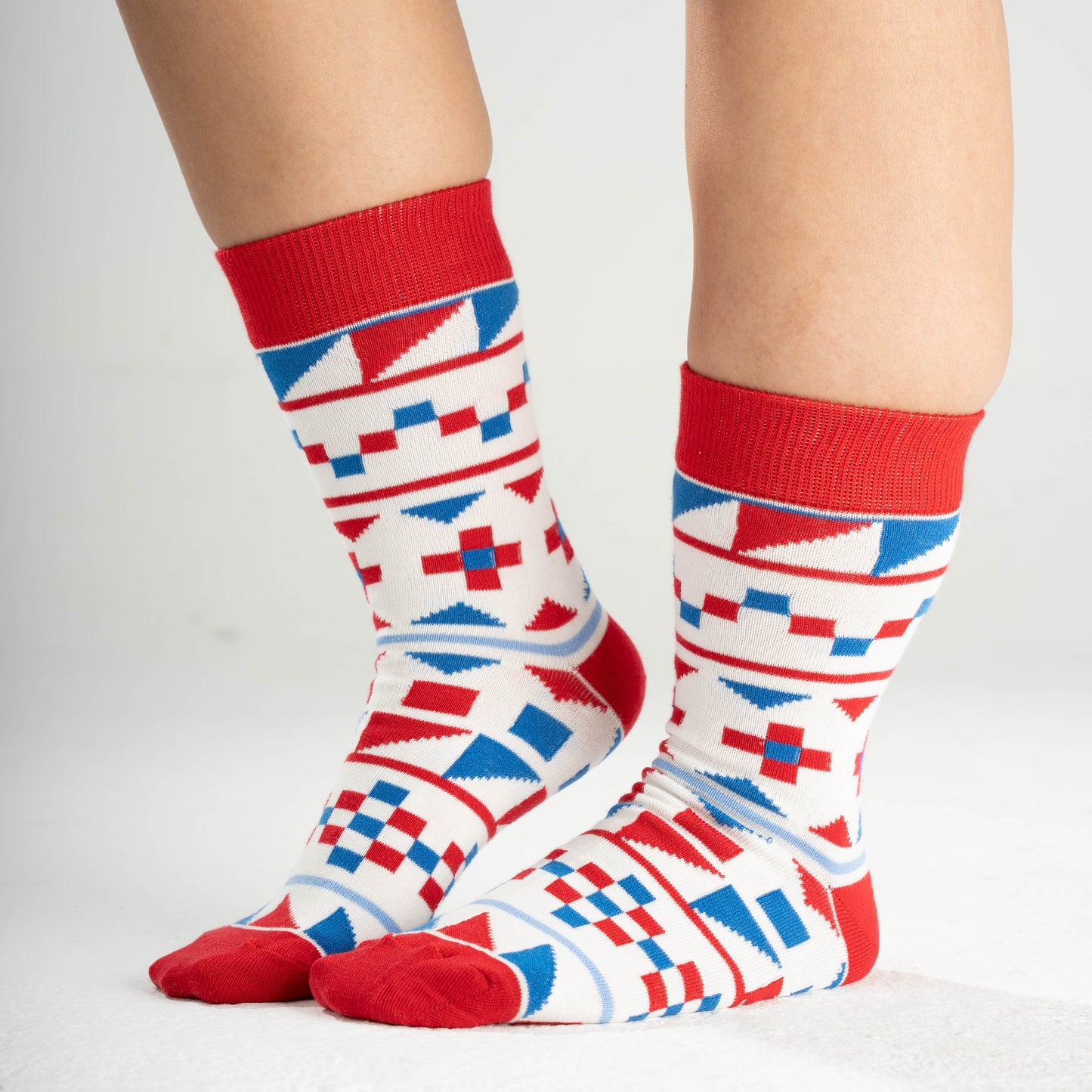 Cubical Christmas Socks