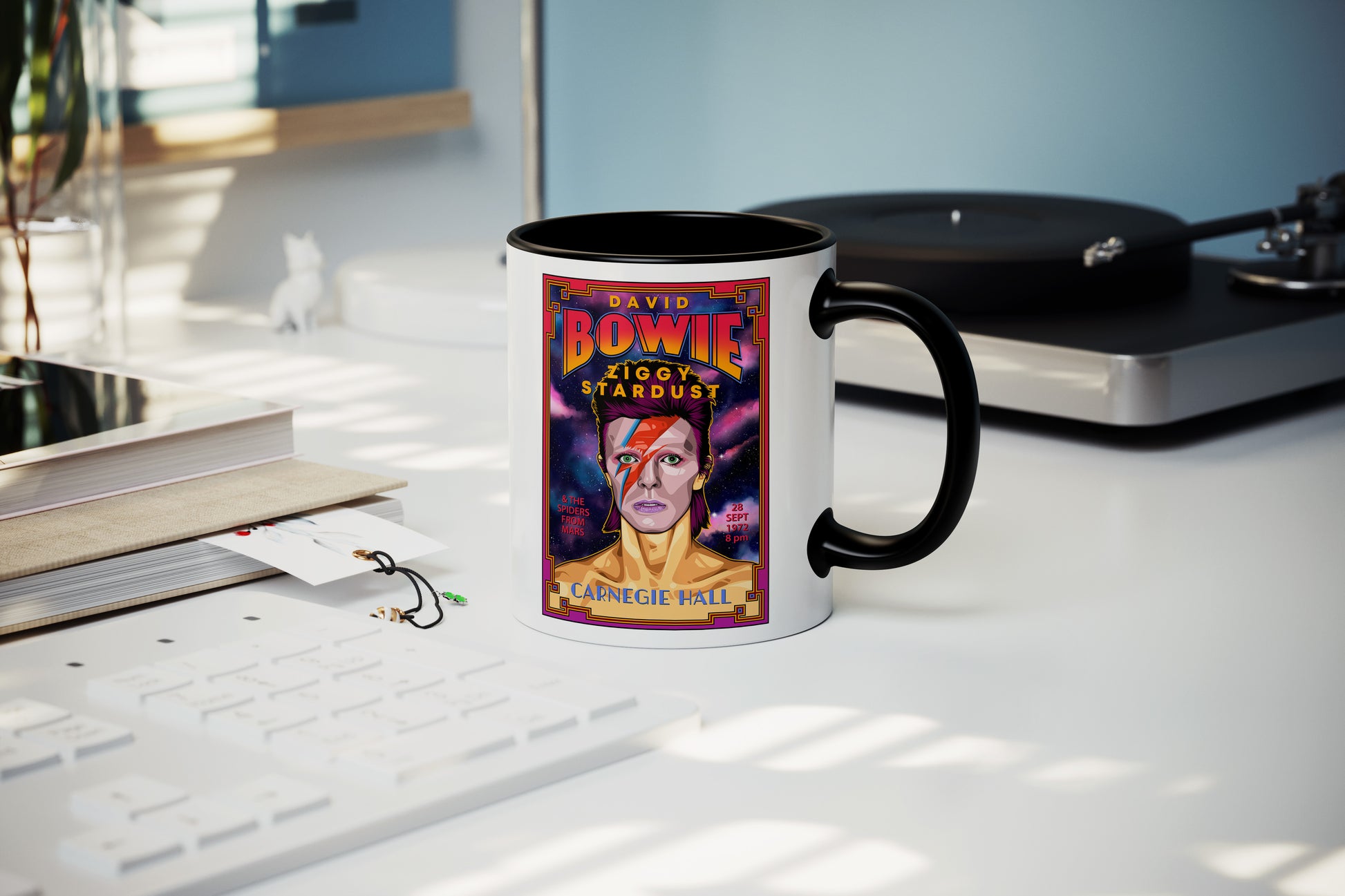dank n drip Bowie mug 