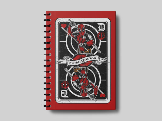 Deadpool Card Notebook