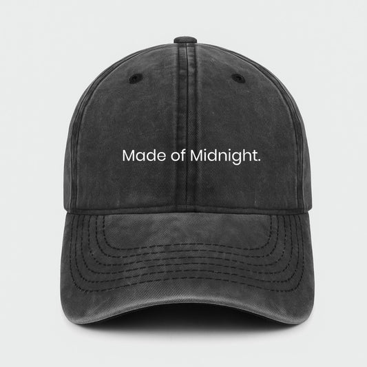 Made of Midnight Washed Cap