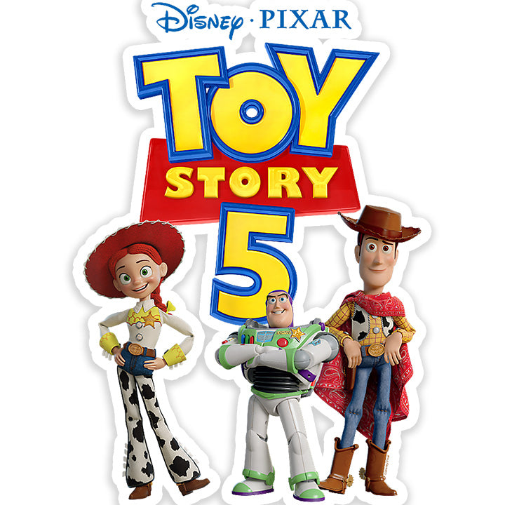 Toy Story 5 Woody Jessie Buzz Sticker