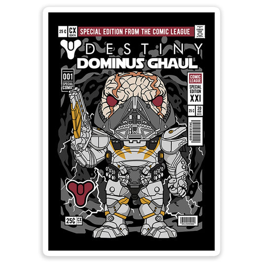 Dominus Ghaul Desteny pop Art Sticker