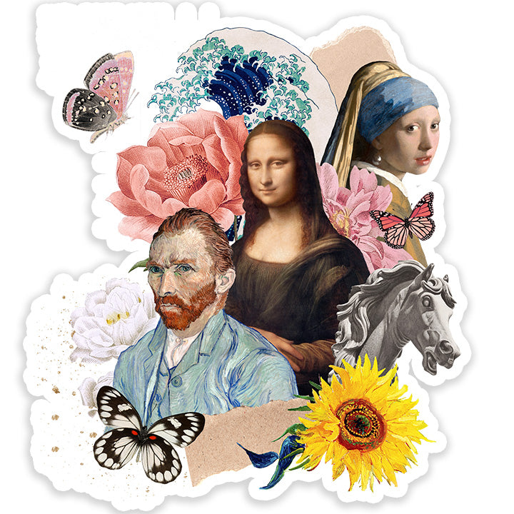 Famous paintings Sticker