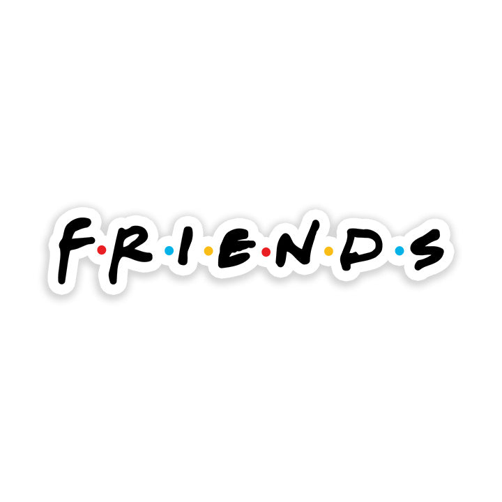 Friends Logo Sticker