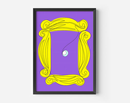 Friends Door Poster