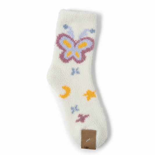 Butterfly Winter Socks