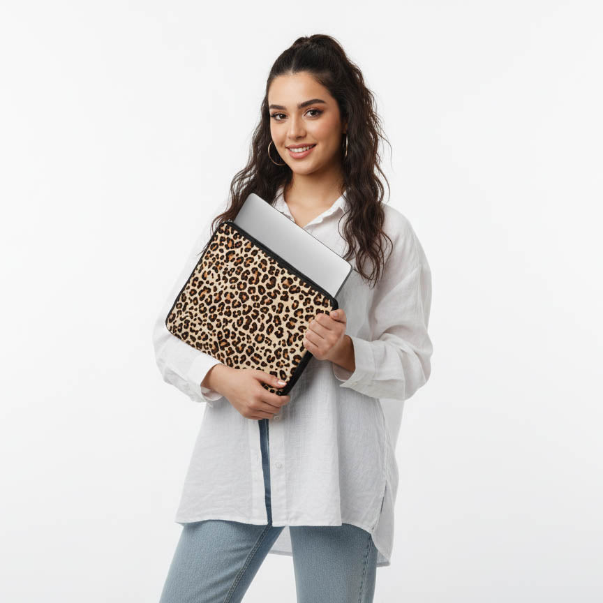 Leopard Skin Laptop Sleeve