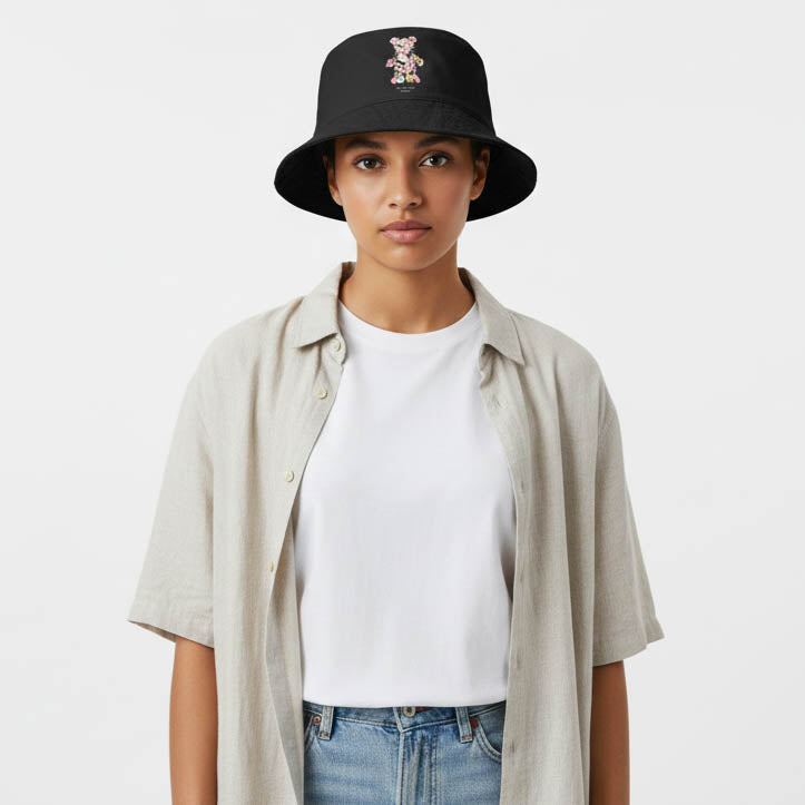 Bloom Bear Bucket Hat