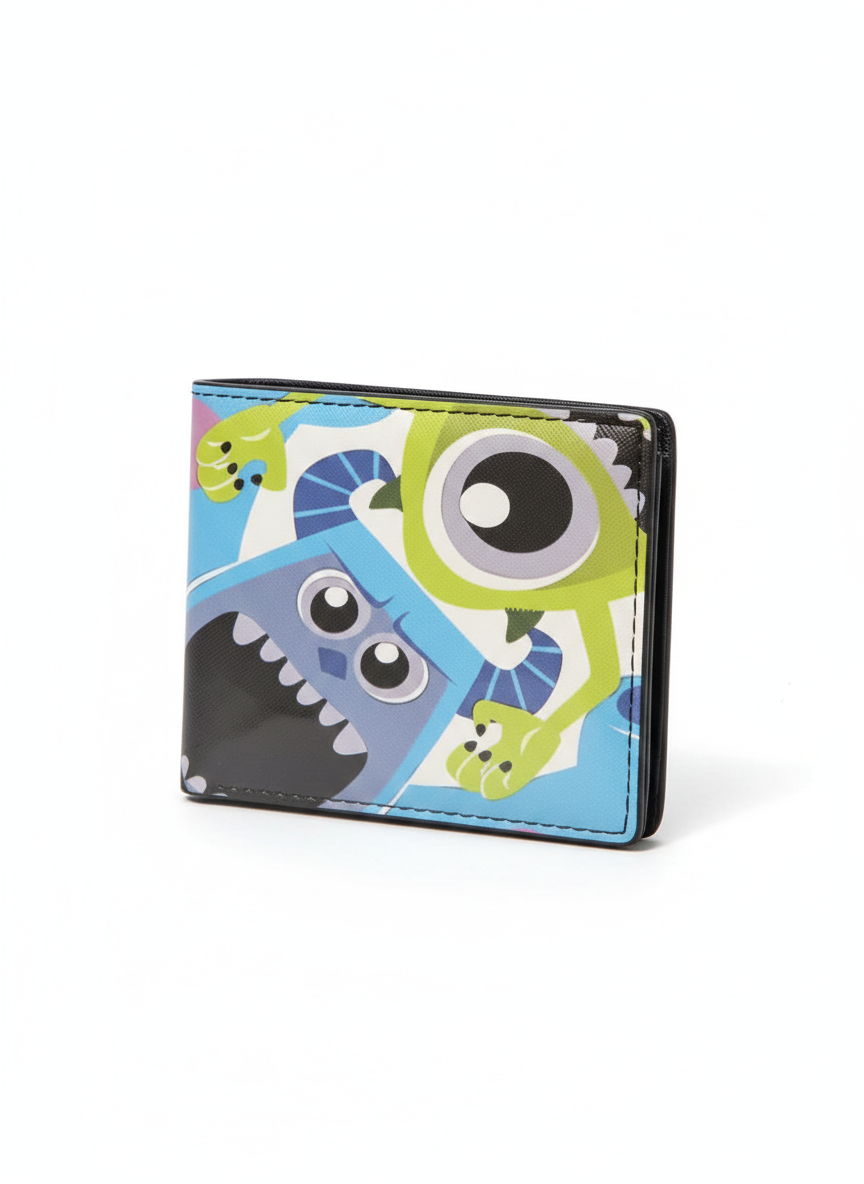 Monsters, Inc. Mike and Sulley Faces wallet