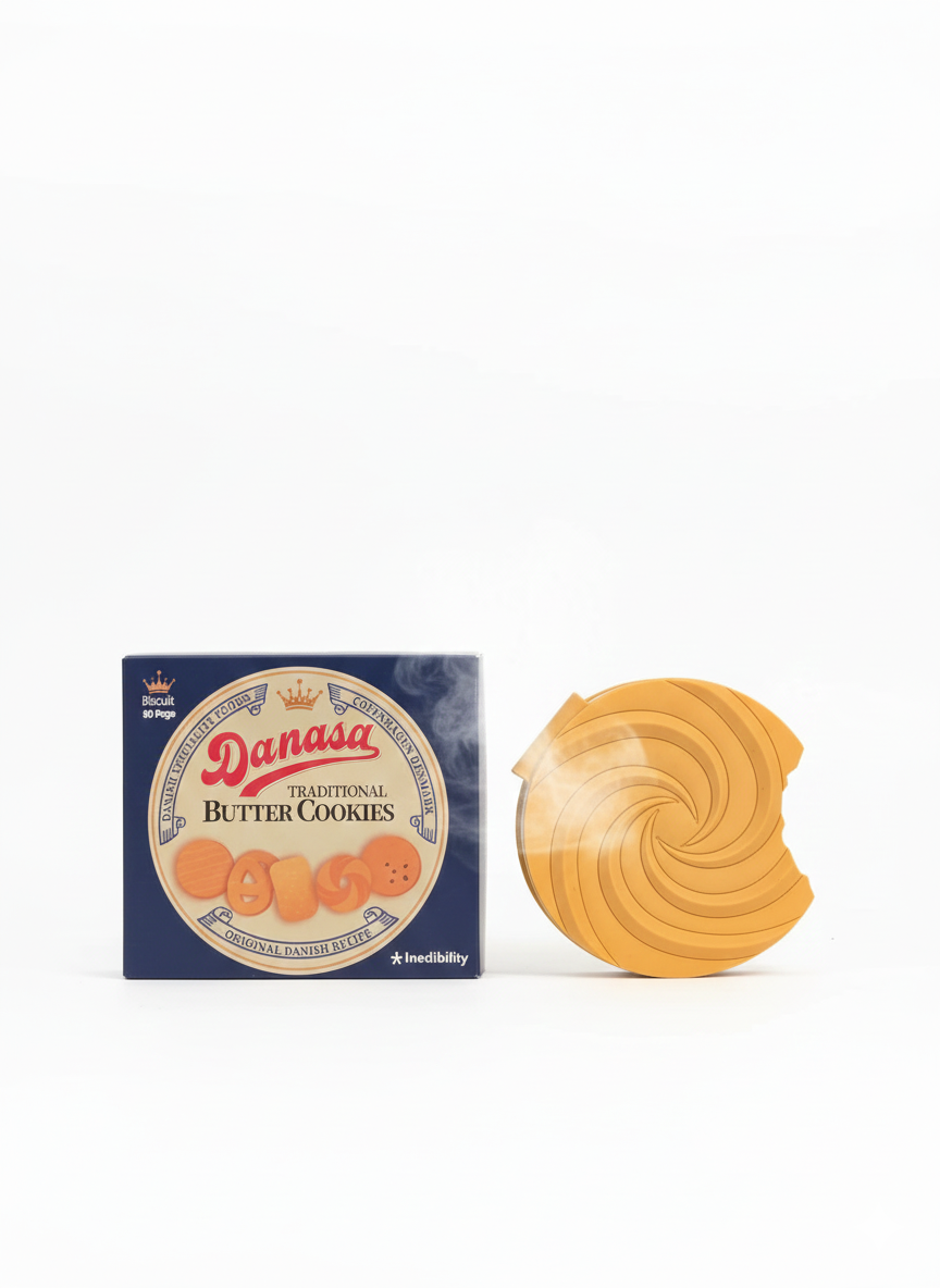 Danasa Butter Cookies Scented Deserts Notebook
