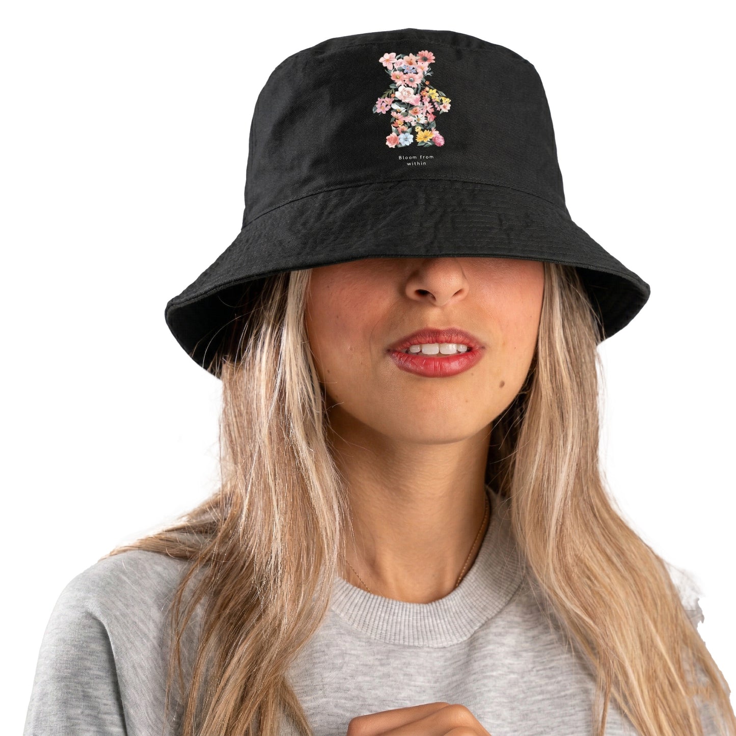 Bloom Bear Bucket Hat