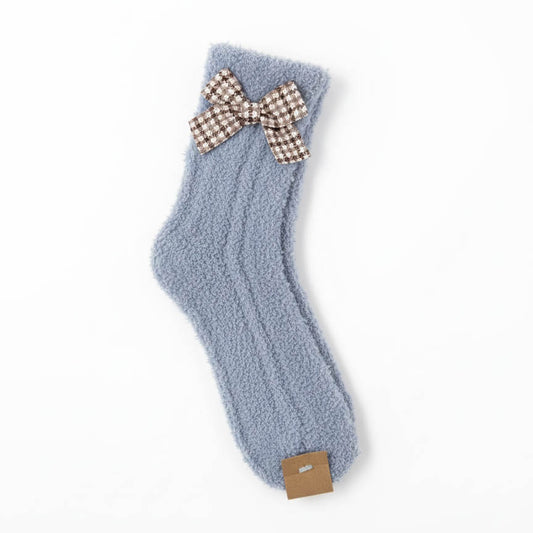 Bow Winter Socks
