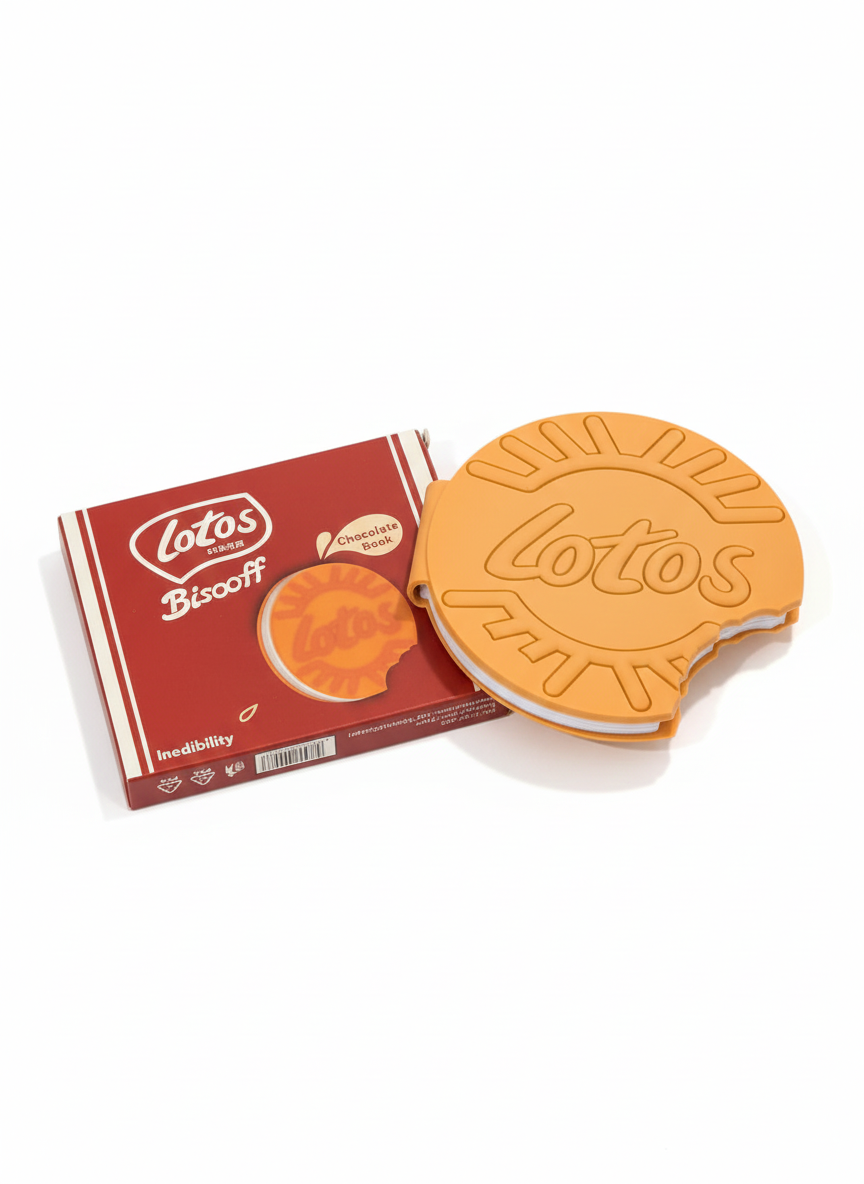 Lotos Biscooff Scented Deserts Notebook