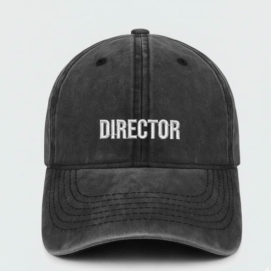 Director Washed Cap