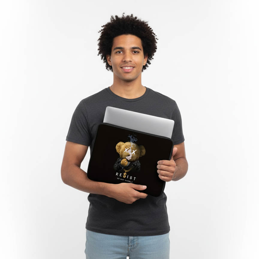 Resist Bear Laptop Sleeve