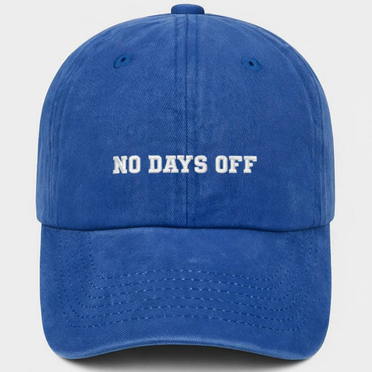 No Day Off Washed Cap