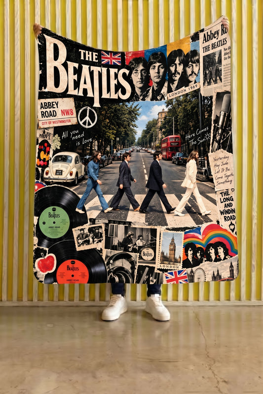 The Beatles Abbey road Blanket