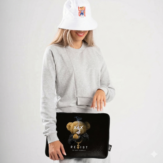 Resist Bear Laptop Sleeve