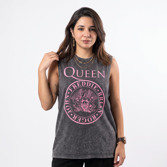 Queen Washed Tank Top