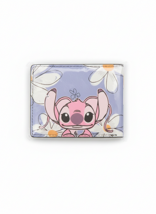 Pink Angel & Daisies wallet