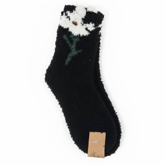 Flower Winter Socks