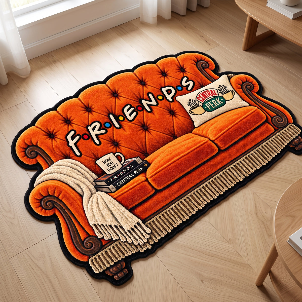 Friends Couch Rug