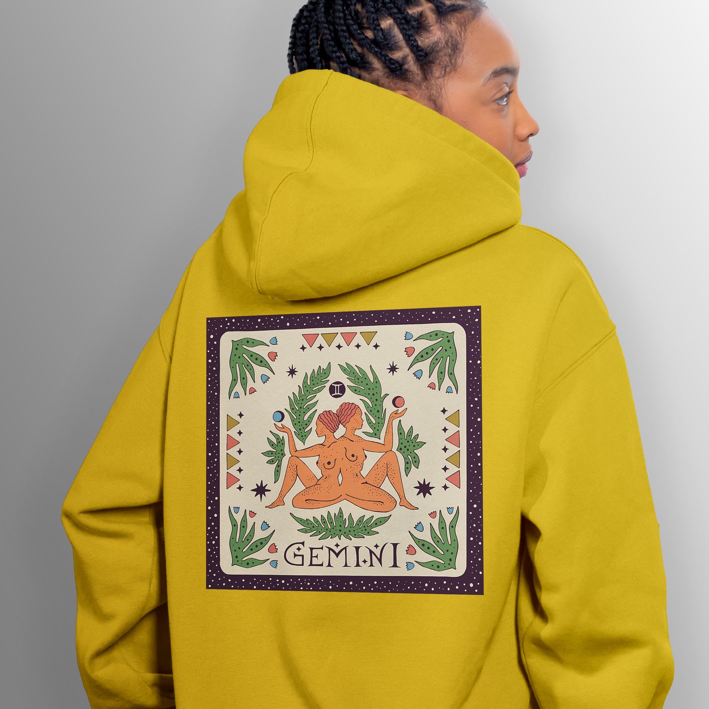 Zodiac Signs Hoodie Oversized