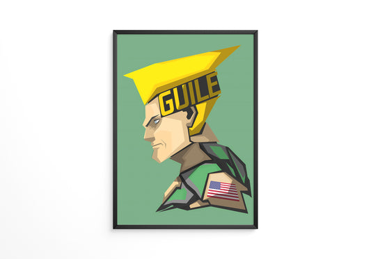 Guile Street Fighter Poster