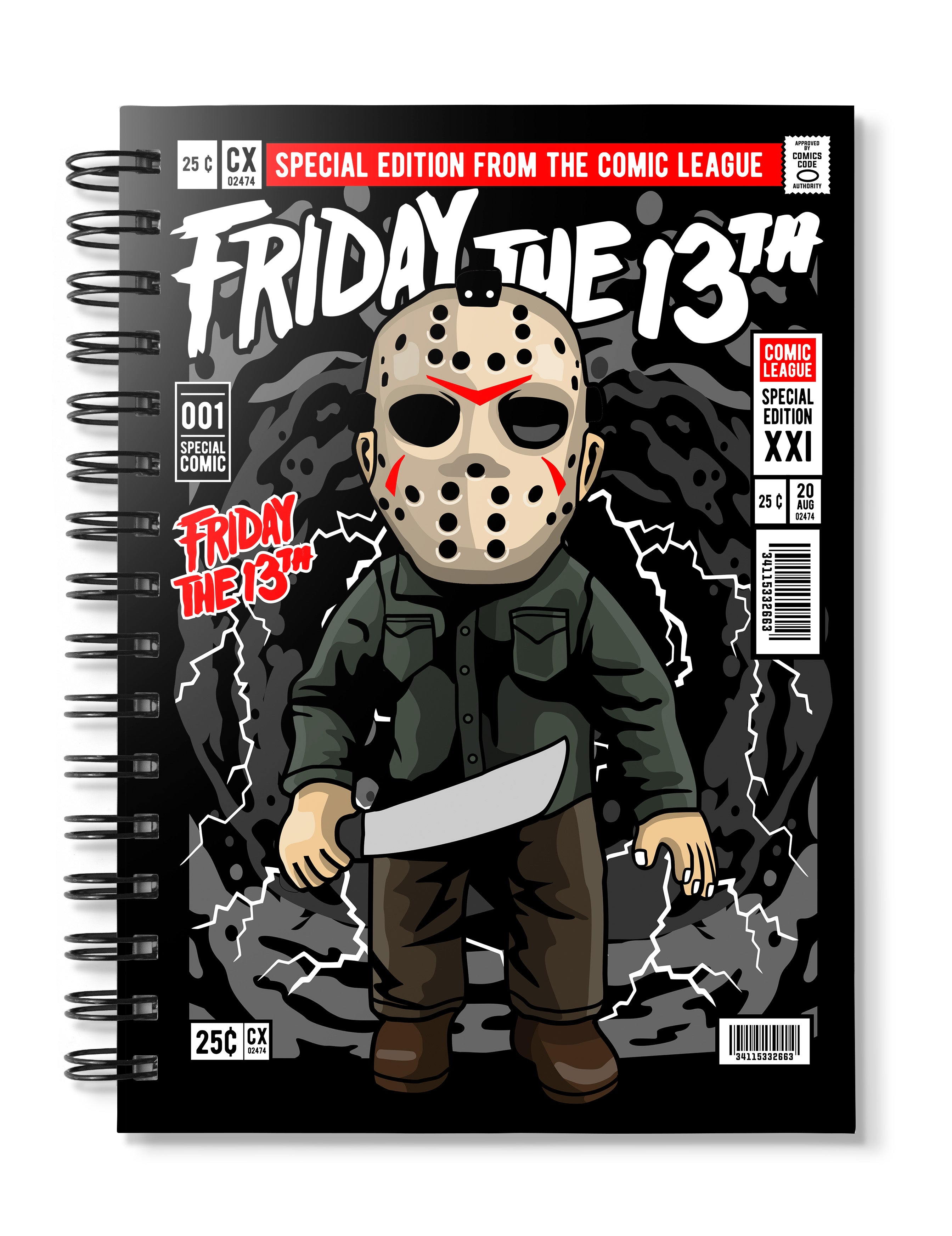 Jason Voorhes pop Art Notebook – Dank N Drip