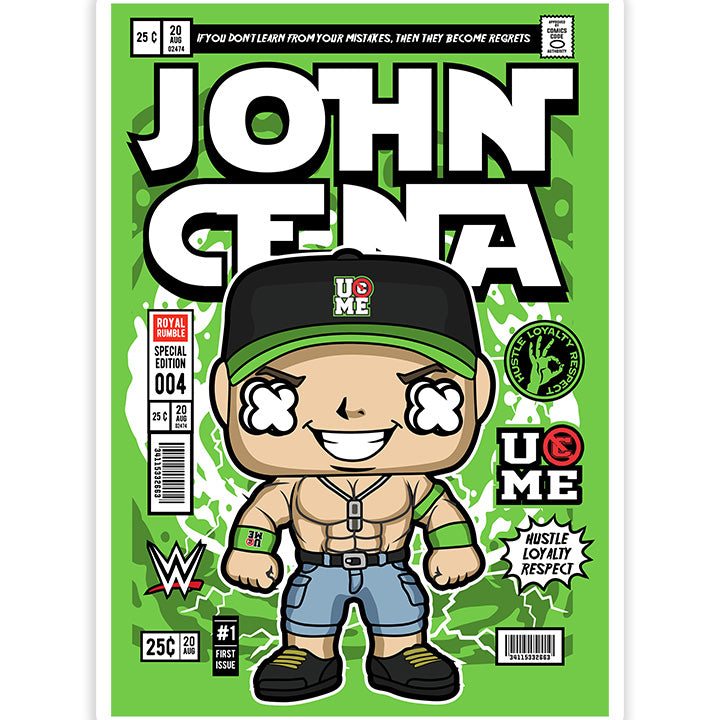John Cena pop Art Sticker