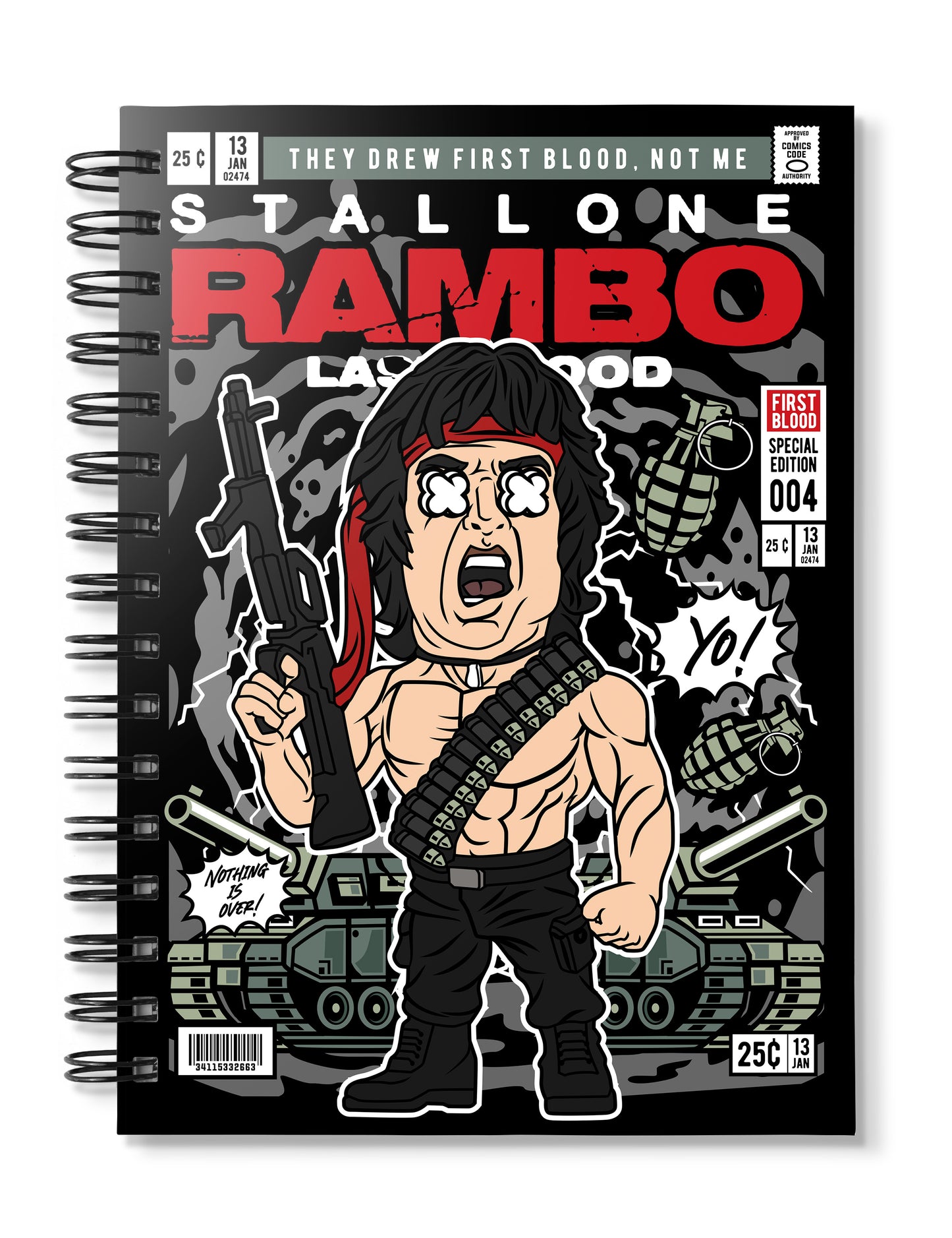 John Rambo Notebook