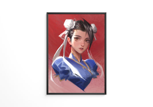 Chun-li street fighter Poster