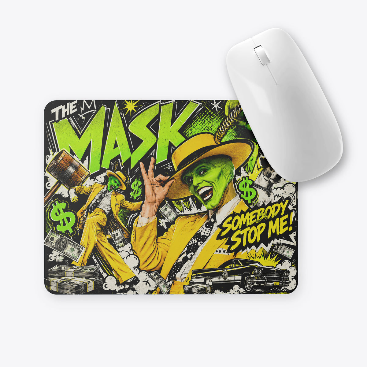 Mask Mouse Pad