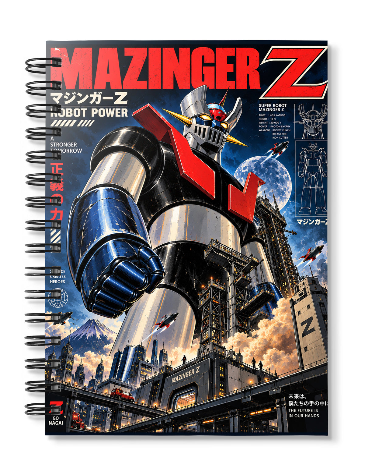 Mazinger Z Notebook
