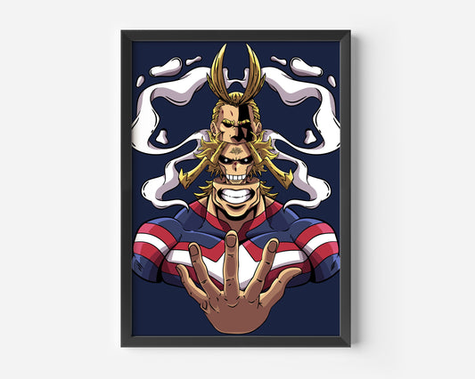 All Might My Hero Academia Poster