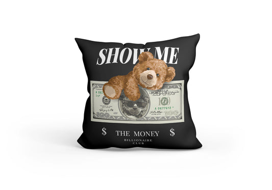 Money Bear Cushion