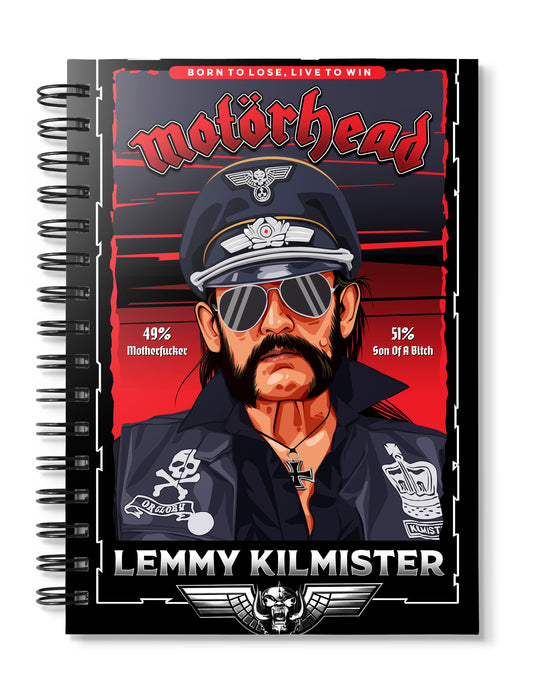 Lemmy Motorhead Notebook